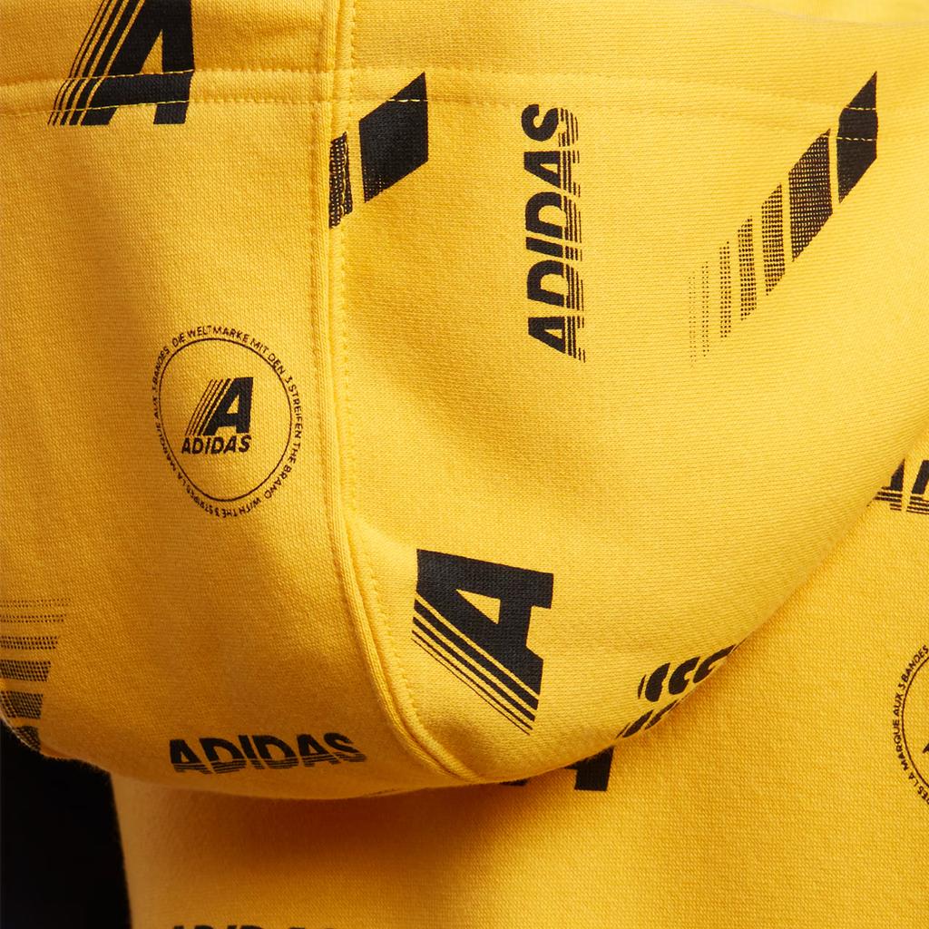 adidas Куртка Желтая Детская Возраст 3 7 Лет EH4063