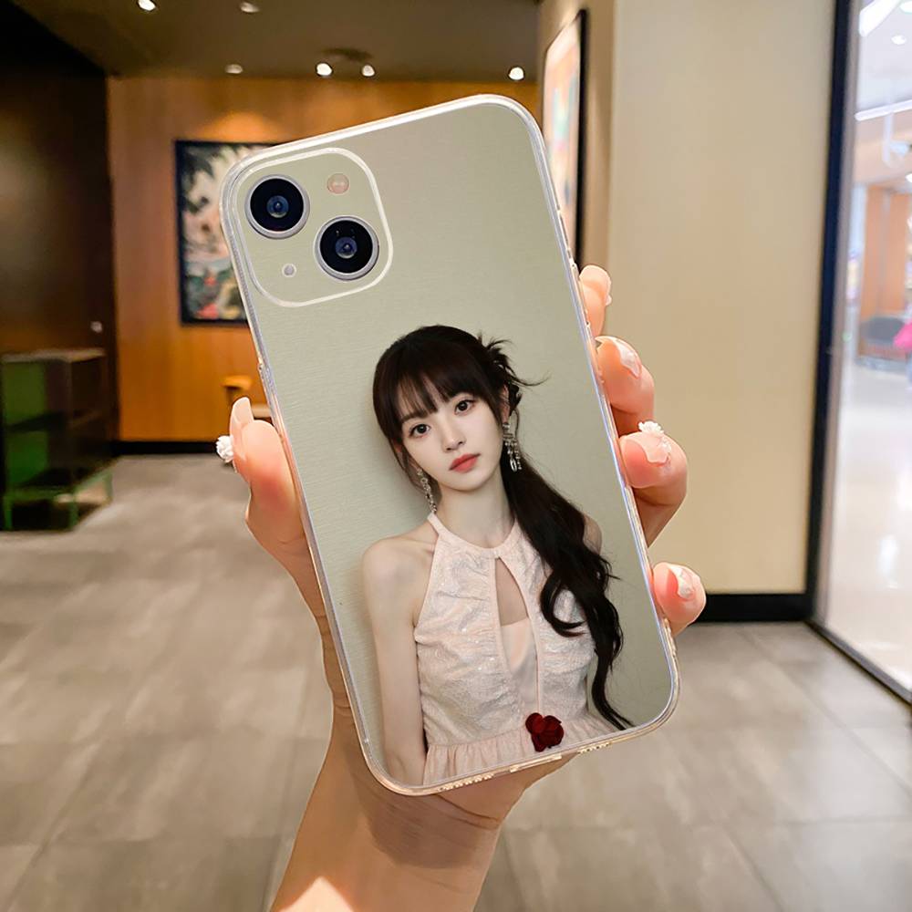Чехол для телефона актрисы Тянь Сивэй для iPhone 17, 16, 15, 14, 13, 12, 11, Pro Max, 16/15/14 Plus Прозрачный чехол