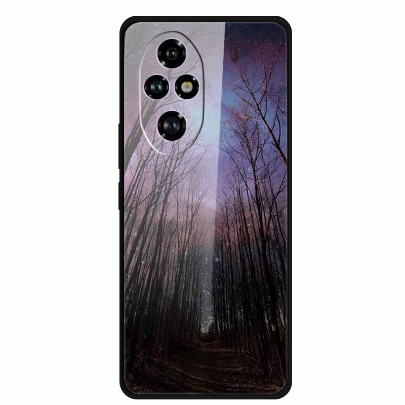 Tempered Glass Case For Honor 200 Pro Case Hard Phone Back Cover Soft Bumper For Honor 200 Pro Case Honor200 Pro 200Pro Bag Capa