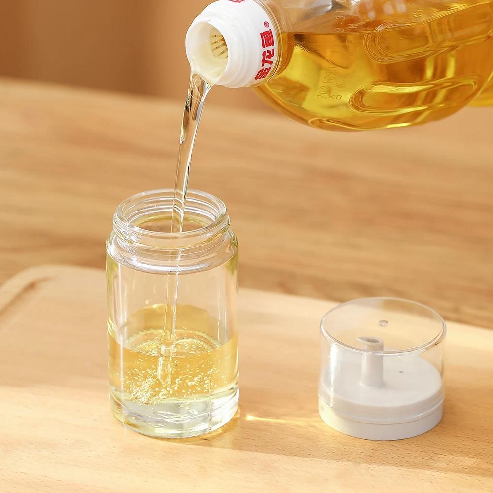 FaSoLa Glass Oil Bottle Mini Soy Sauce Organizer Leak Proof Shaker Cooking Seasoning Oil Dispenser Kitchen Supplies