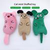 Милые игрушки для кошек, забавные интерактивные плюшевые игрушки для кошек, мини-игрушки для шлифования зубов, кошачья мята, игрушки для котят, жевательная мышь, аксессуары для домашних животных
