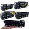 Simulation Transporter Container Truck Freight Vehicle Children Kids Pull Back Car Model Educational Toys for Boy Game Gift