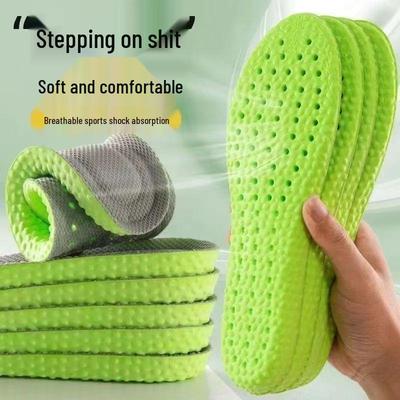 Комфорт при надевании: Утолщенные, Дышащие, Дезодорирующие Спортивные Стельки – Амортизирующий Латексный Попкорн для Мужчин и Женщин.