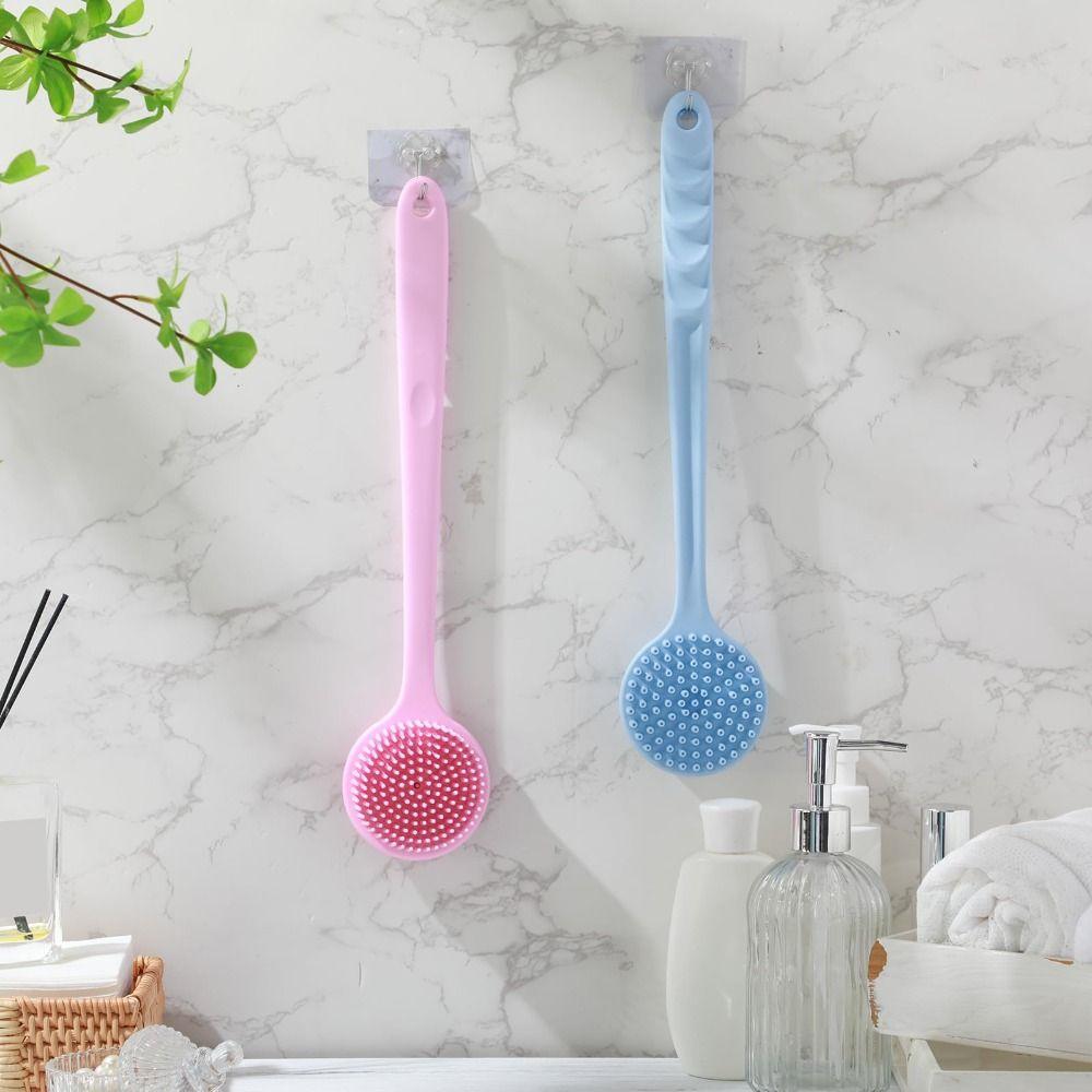 Anti Slip Shower Brush Soft Bristles Body Exfoliator High Quality Back Scrubber Men and Women