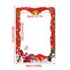 Christmas Party Photo Booth Props With Paper Frame For Adults And Kids Festive Decor
