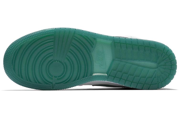 Kids' Sneakers Nike Air Jordan 1 Mid SE GC GS 'White Mystic Green'