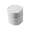 Скандинавское мини-настольное мусорное ведро с крышкой - Компактное кухонное и настольное мусорное ведро