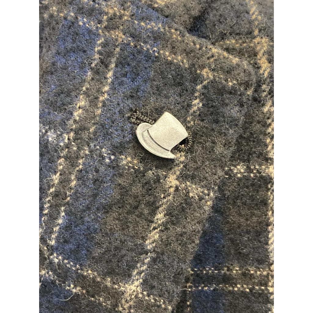 TAGLIATORE Коричневый в клетку из шерсти муджелло Пиджак 2B Пиджак 42 КоричневыйБ/у