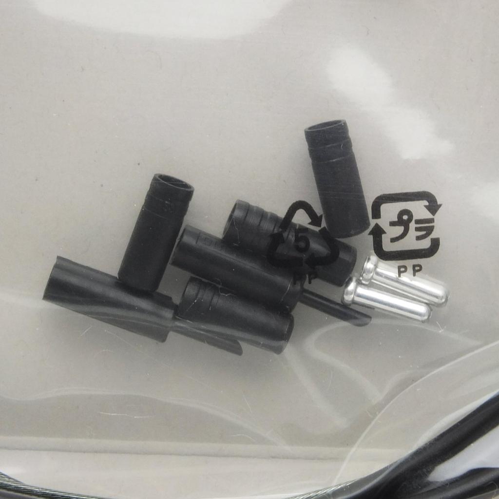 SHIMANO Запчасти для ремонта Комплект тросов переключения передач Optislick ROAD Черный Y60198010