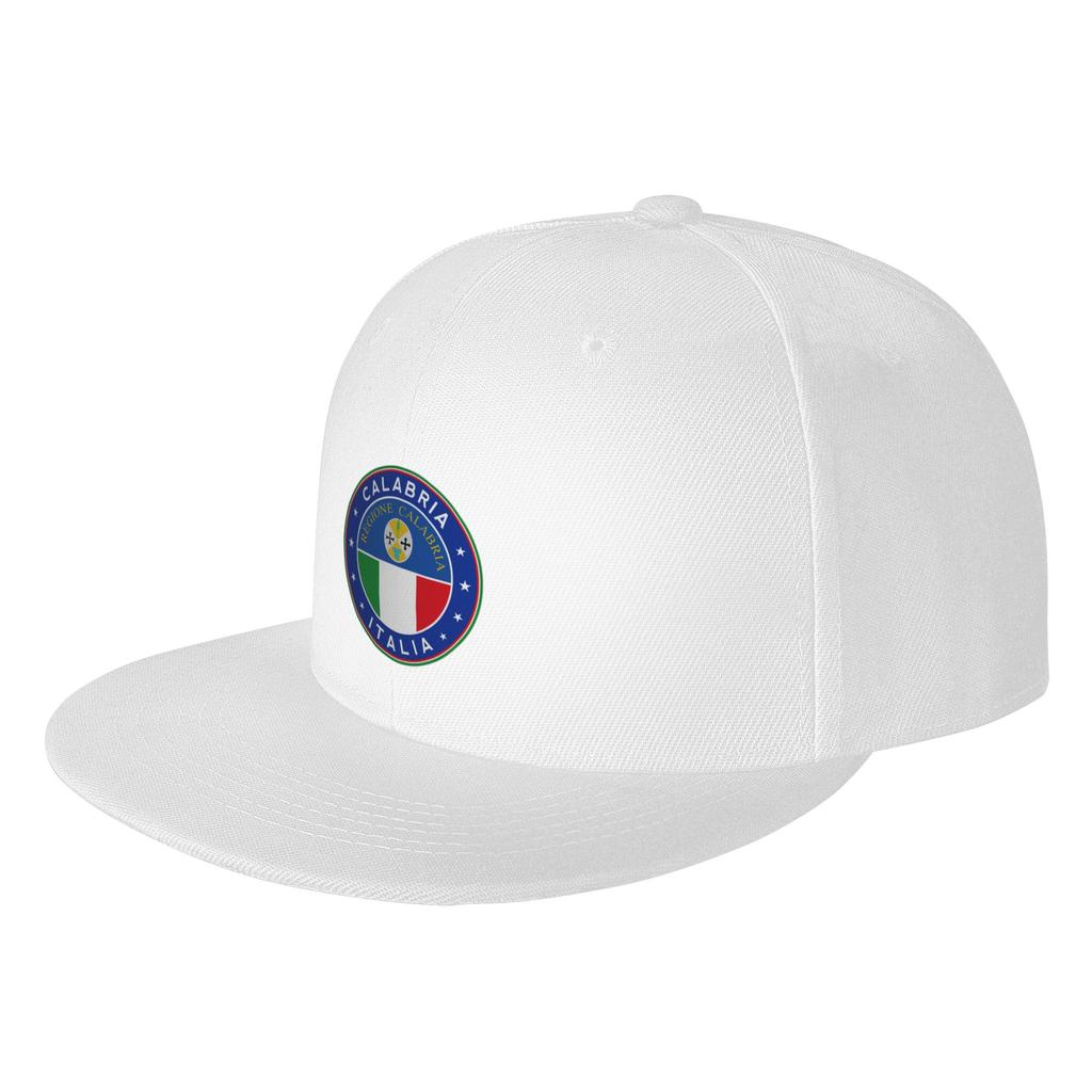 Fashion Calabria Italy Flat Brim Sun Hat  Trendy Matching Sports Visors