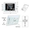 7 Inch Jumbo Display Digital Clock | Auto-Dimming & Extra Large Digits | Date Day Temperature for Bedside Desk