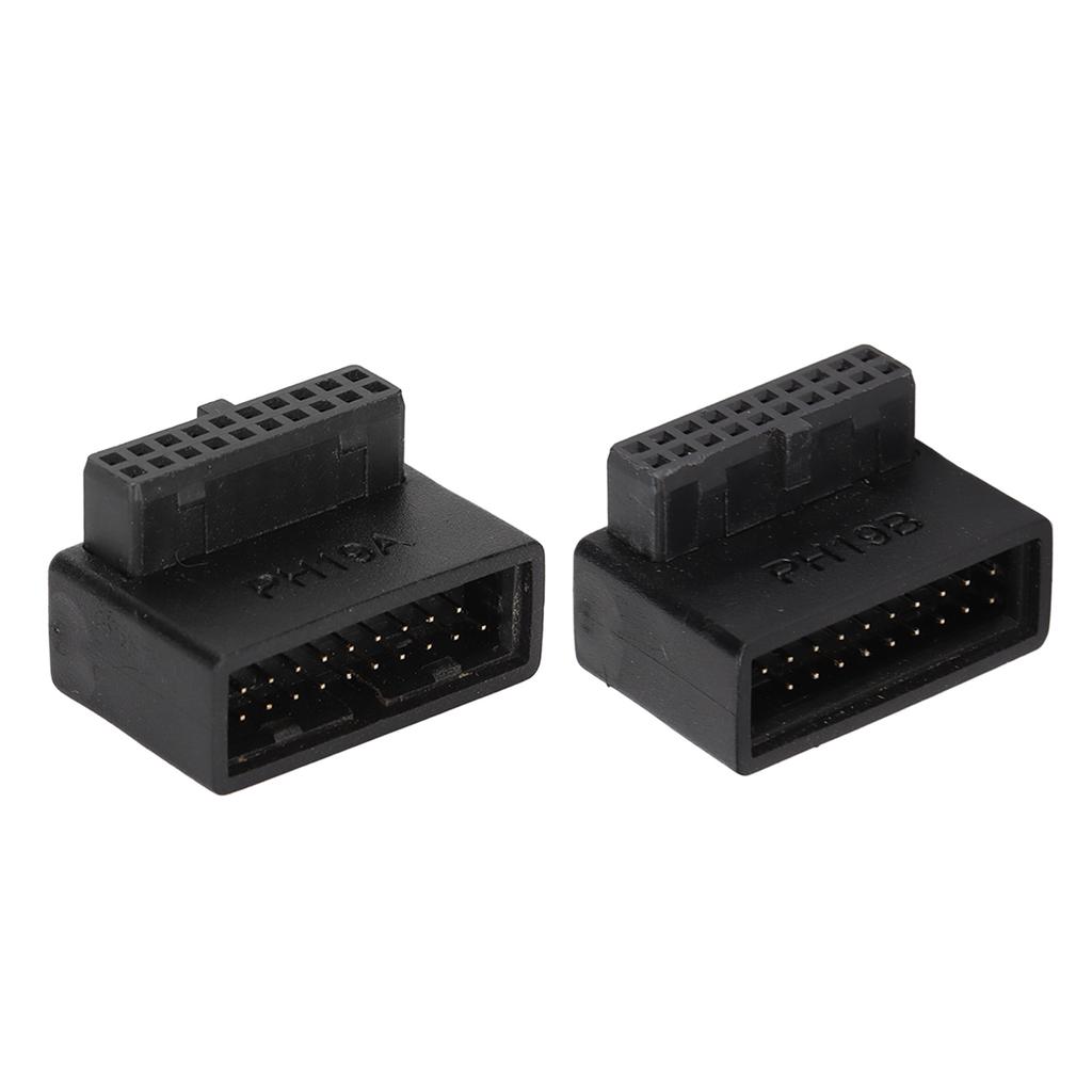 USB 3.0 Адаптер 90° Многослойная монтажная плата Легкая установка Адаптер питания 19/20Pin