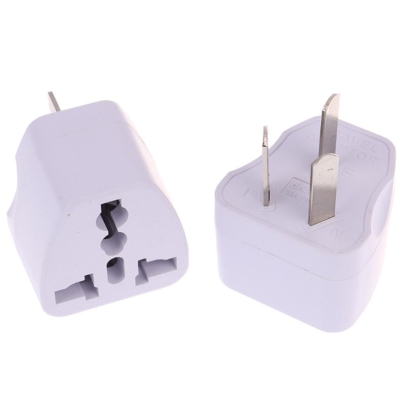 Universal Travel Power Plug Adapter Usa Eu Euro Asia To Au Australian 3 Pin