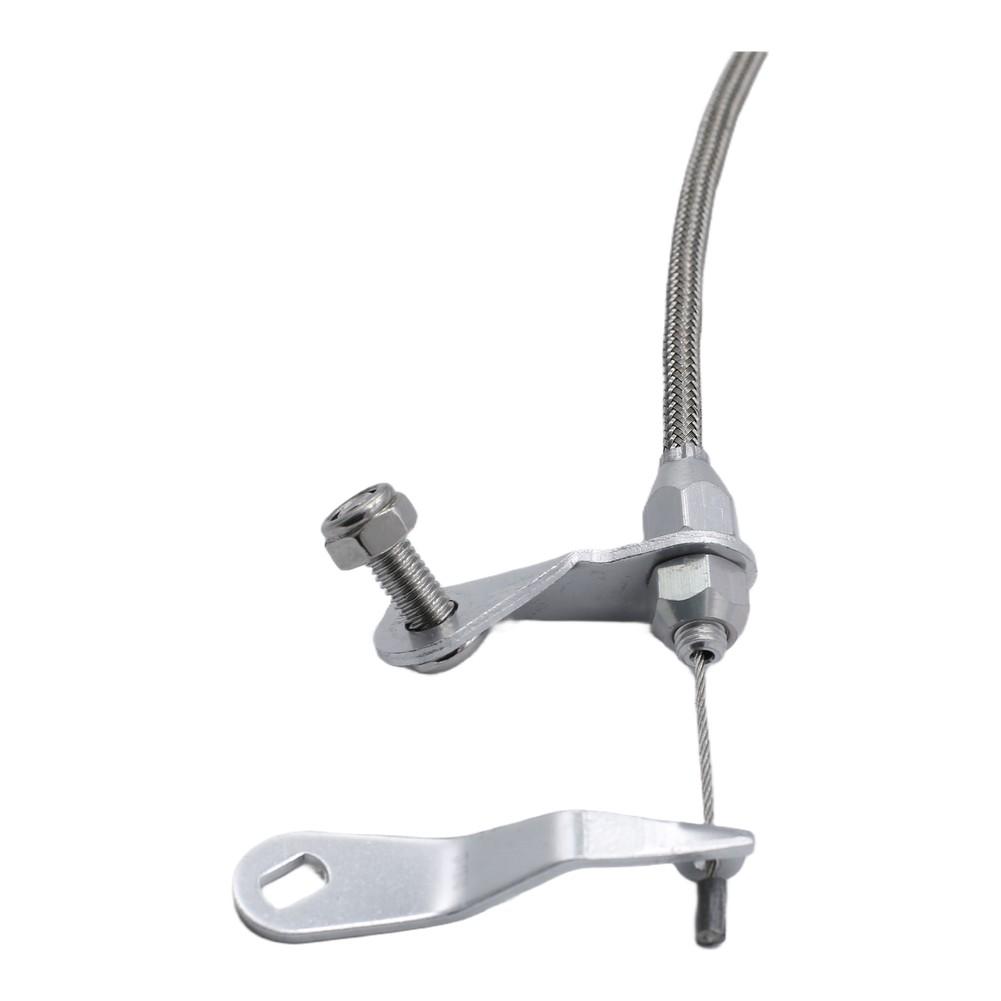 For Ford C6 For Ford C-6 Transmission Kickdown Cable Stainless Steel Precision Engineered High-strength Construction