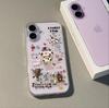 Прозрачный чехол с животными для Apple 13/14 Pro, 15, 16, 17 Pro Max