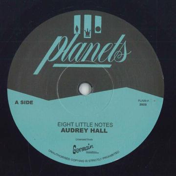 7-дюймовая пластинка AUDREY HALL Eight Little Notes Notes In Dub PLA09 Planets UK 2025 UK Reggae Ska Dub