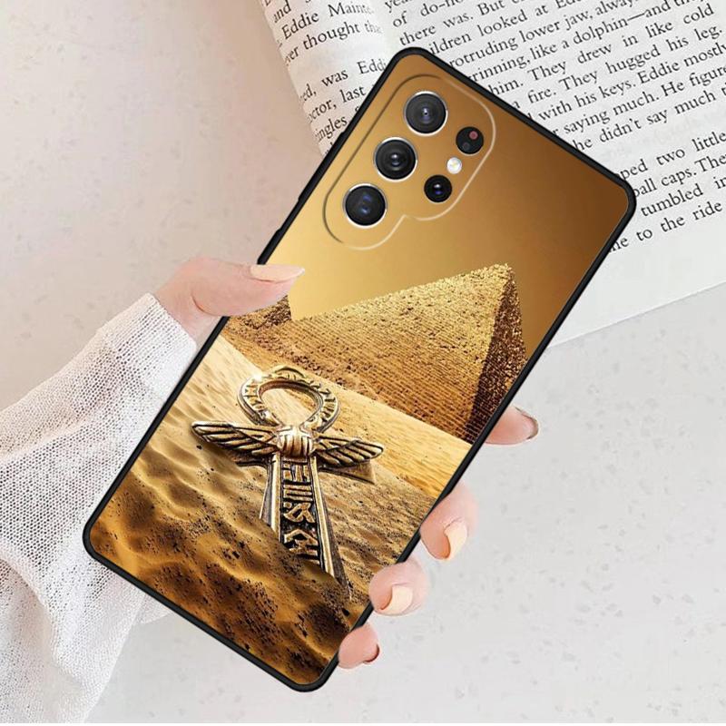 Египет Нефертити Анубис Анк Чехол для телефона для Samsung Galaxy S25 S23 S30 S8 S21 S20 FE S24 S22 Note 10 20 S8 Plus lite Ultra