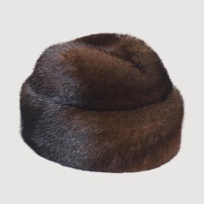 Мужская шапка из меха норки, новая модная мужская шапка из натурального меха норки, зимняя теплая шапка-цилиндр, головной убор, шапочка, берет, шапка из натурального меха норки для мужчин