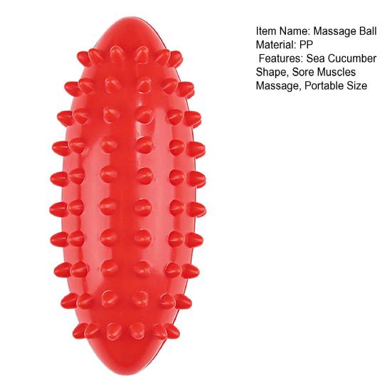 Массажный мяч с морским огурцом Глубокая релаксация мышц и болезненных тканей Миофасциальный релиз Триггерная точка Физиотерапия Нога Рука Талия Спина Стопа Все тело