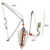 15/20/25/30G Carp Fishing Bait Cage Line Group Feeder Hook Sinking Artificial Lure Accessories Fish Cage Fishs