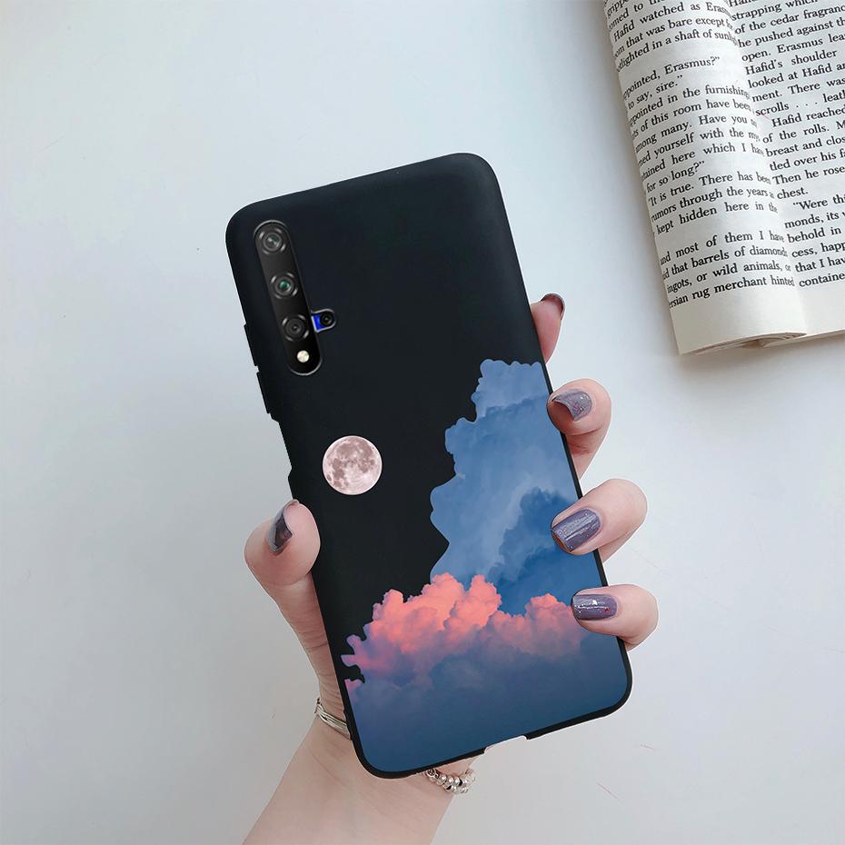 For Honor 20 Case For Honor 20 Pro YAL-AL10 Cover Cute Cat Cartoon Painted Phone Case For Honor20 20Pro YAL-L21 Soft Bumper Capa