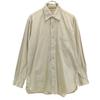Reeves 40s 50s Vintage Triangle Gusset Long Sleeve Shirt Beige Men's Used