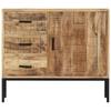 Vidaxl Komoda, 88 X 30 X 71 Cm, Lite Drewno Mango