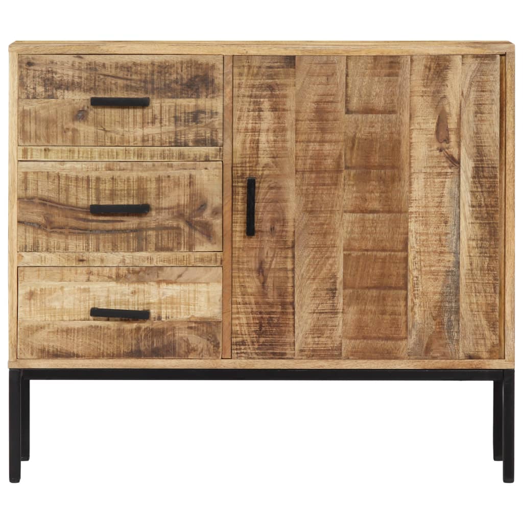 Vidaxl Komoda, 88 X 30 X 71 Cm, Lite Drewno Mango