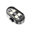 Беспроводной RGB LED Авиационный Противоударный Фонарь - Высокояркий, с Дистанционным Управлением, Перезаряжаемый, Семицветный Циклический Ночной Предупреждающий Фонарь