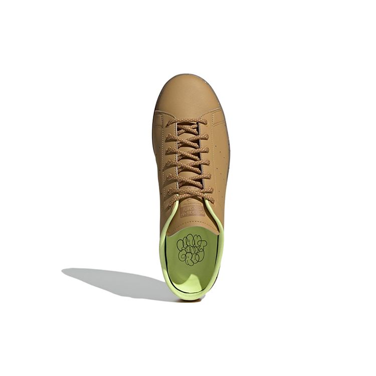 adidas Кроссовки унисекс Stan Smith Mule Plant and Grow Коричневые золотисто-бежевые полузамороженно-желтые GY9666
