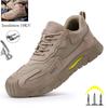 Insulation 10Kv Composite Toe Anti Static Men Wrok Safety Shoes Anti Smashing Anti Nail Male Construction Sneakers Boots