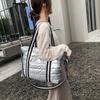 Winter Large Shoulder Bag Space Cotton Padded Handbag Ladies Large Capacity Tote Bag