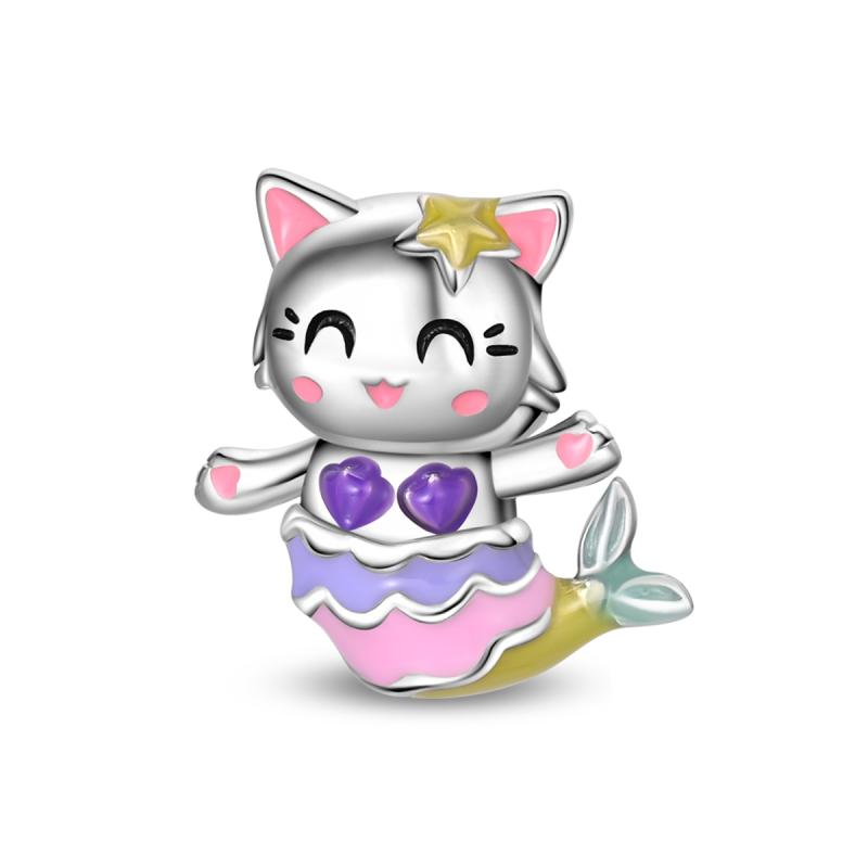 Медь Синий Фиолетовый Бутылочка для Духов Бабочка Звездное Небо Воздушный Шар Шармы Бусины Подходят для DIY Браслетов Ювелирные Изделия