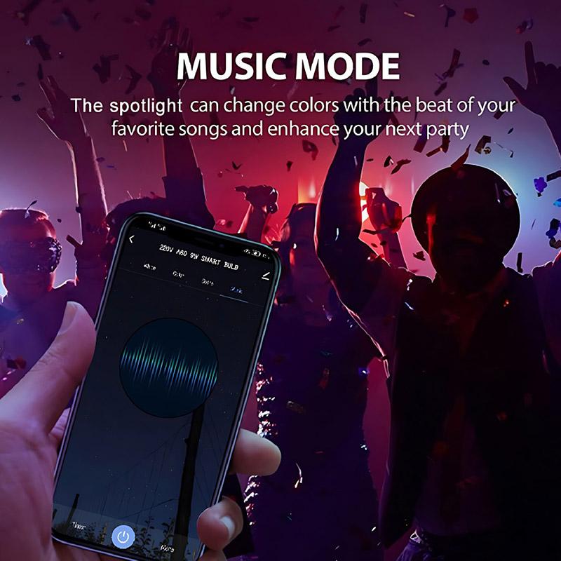 НОВАЯ Tuya Wifi Dimmable Lamp Cup Smart Bulb 5W RGB+WW+CW LED GU10 Spotlight с голосовым управлением для Alexa Google IFTTT
