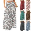 Women's Flowy Maxi Dress Regular Casual Floral Print Summer Bohemian Skirt