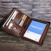 Cowhide Ipad 12.9 Inch Portable Tablet Case Portable Business Office A4 Paper Notebook Multi-Functional Protective Case