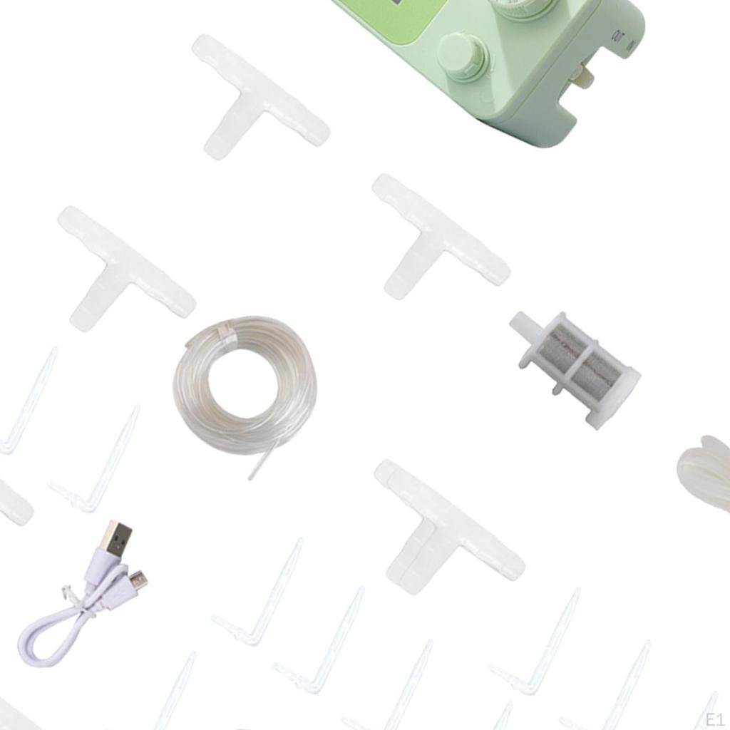 DIY Автоматическая система капельного орошения Набор Самополива Многоцелевой 2M Силиконовая трубка Перезаряжаемый