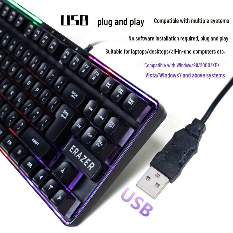 Lenovo Alien K501 Wired Gaming Office Keyboard