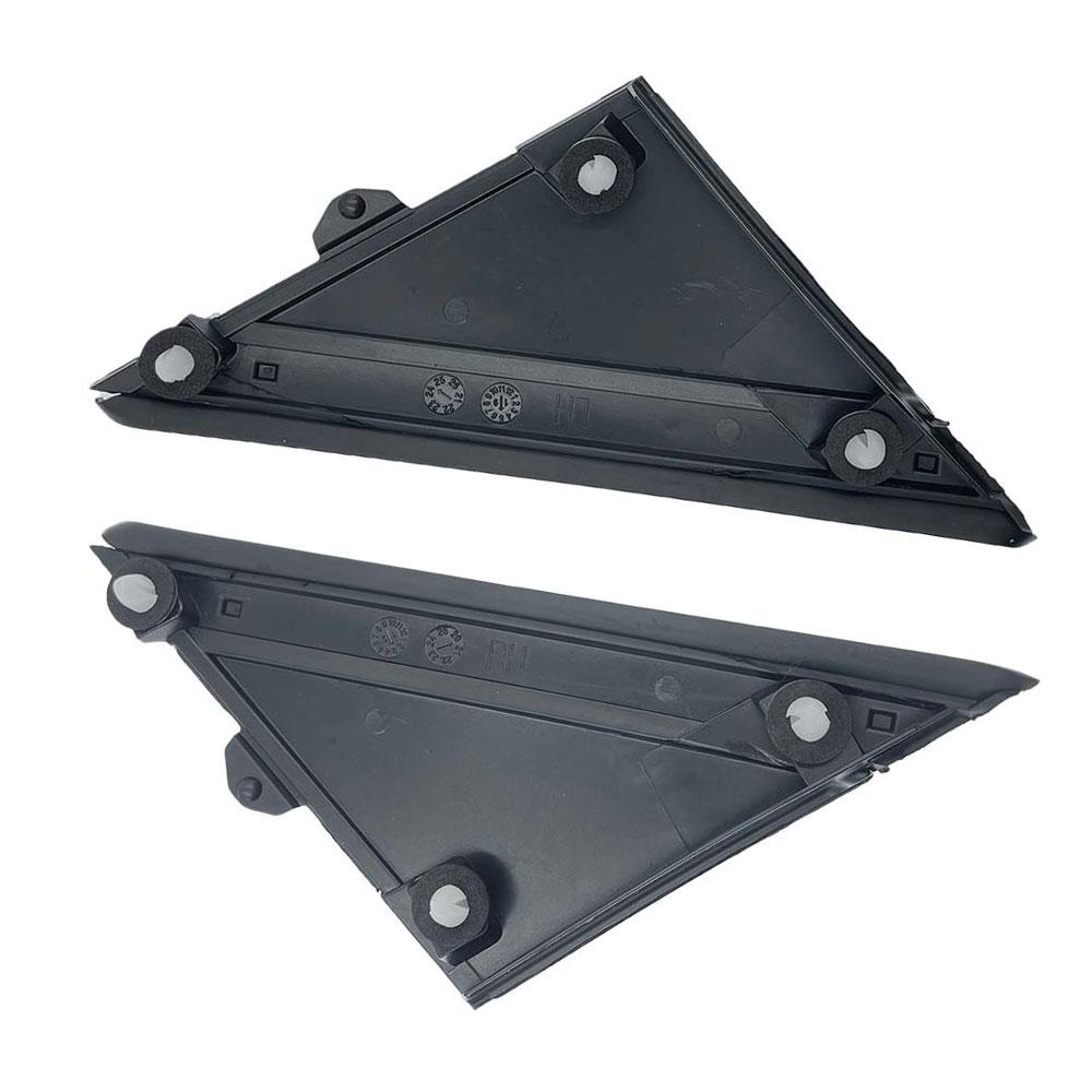 Автомобильная левая и правая дверь, зеркальный чехол с флагом, глянцевый черный 1SH17KX7AA для FIAT 12-17