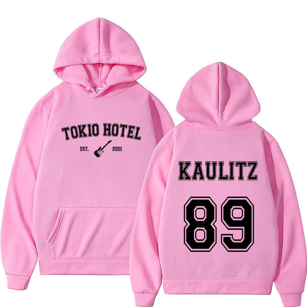 Рок-группа Tokio Hotel Kaulitz Hoodie Женская мода Повседневный пуловер Толстовка Женская хип-хоп свободный капюшон Панк уличная одежда