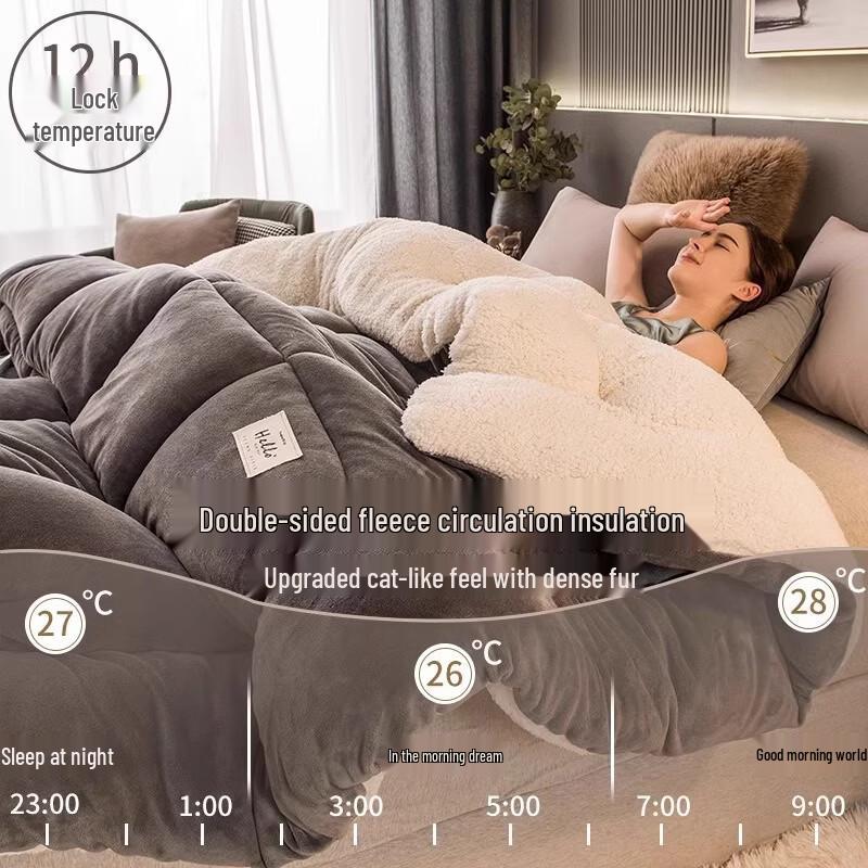 Супер Теплое Зимнее Одеяло из Овечьей Шерсти