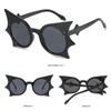 Colorful Bat Shaped Sunglasses UV 400 Protection Goth Sun Glasses  Cosplay/Disco Party