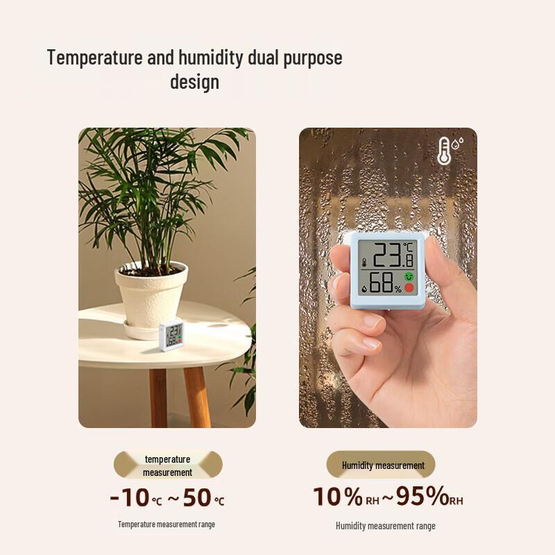 Deli Digital Indoor Thermometer Hygrometer