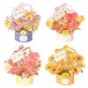 Simple Pop Up Flower Basket Card Flower Basket 3D Card Blessings Thank You Card  Mothers Day