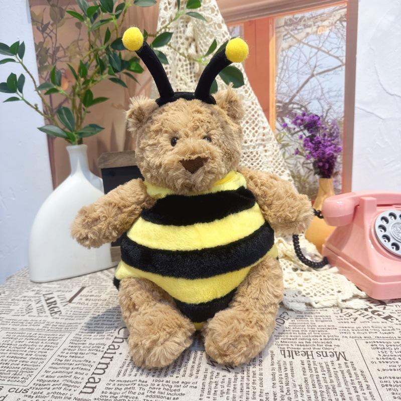Очаровательная плюшевая игрушка Albee Bee Spring для детей Супермягкий, приятный на ощупь и милый слоник, Идеальный успокаивающий плюшевый подарок