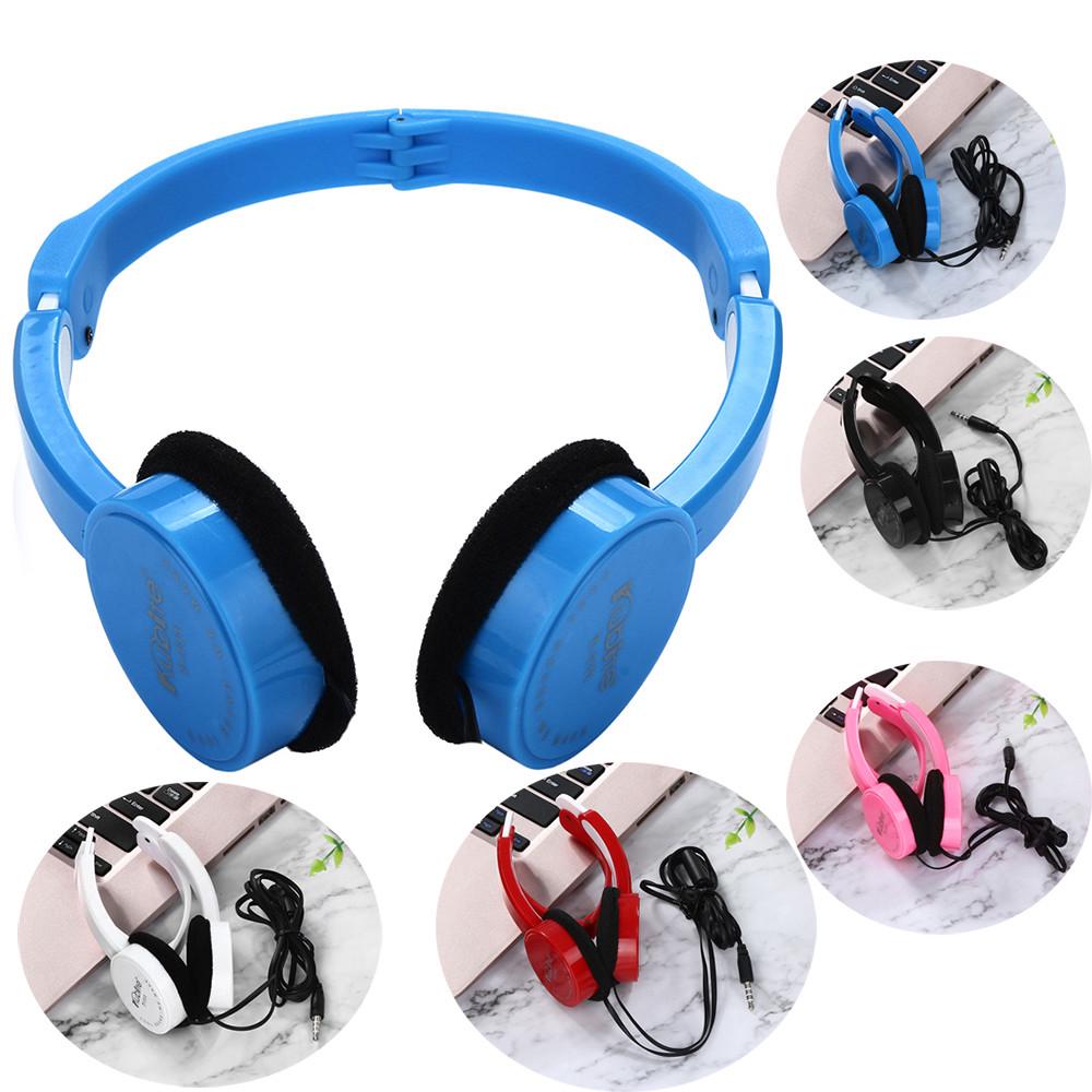 Sagit Kubite Kids Wire Headphones On Ear Foldable Stereo Headset For Kids Earphone