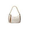 New Artificial Leather Shoulder Bag Medium Women's Vanilla White 32H1GT9C1B-149