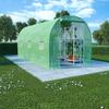 VidaXL Greenhouse Tent Shelter Plants Greenhouse Flowers Greenhouse Plants Garden Greenhouse Outdoor Greenhouse 9 M² Green PE Fabric 4.5x2x2 48165