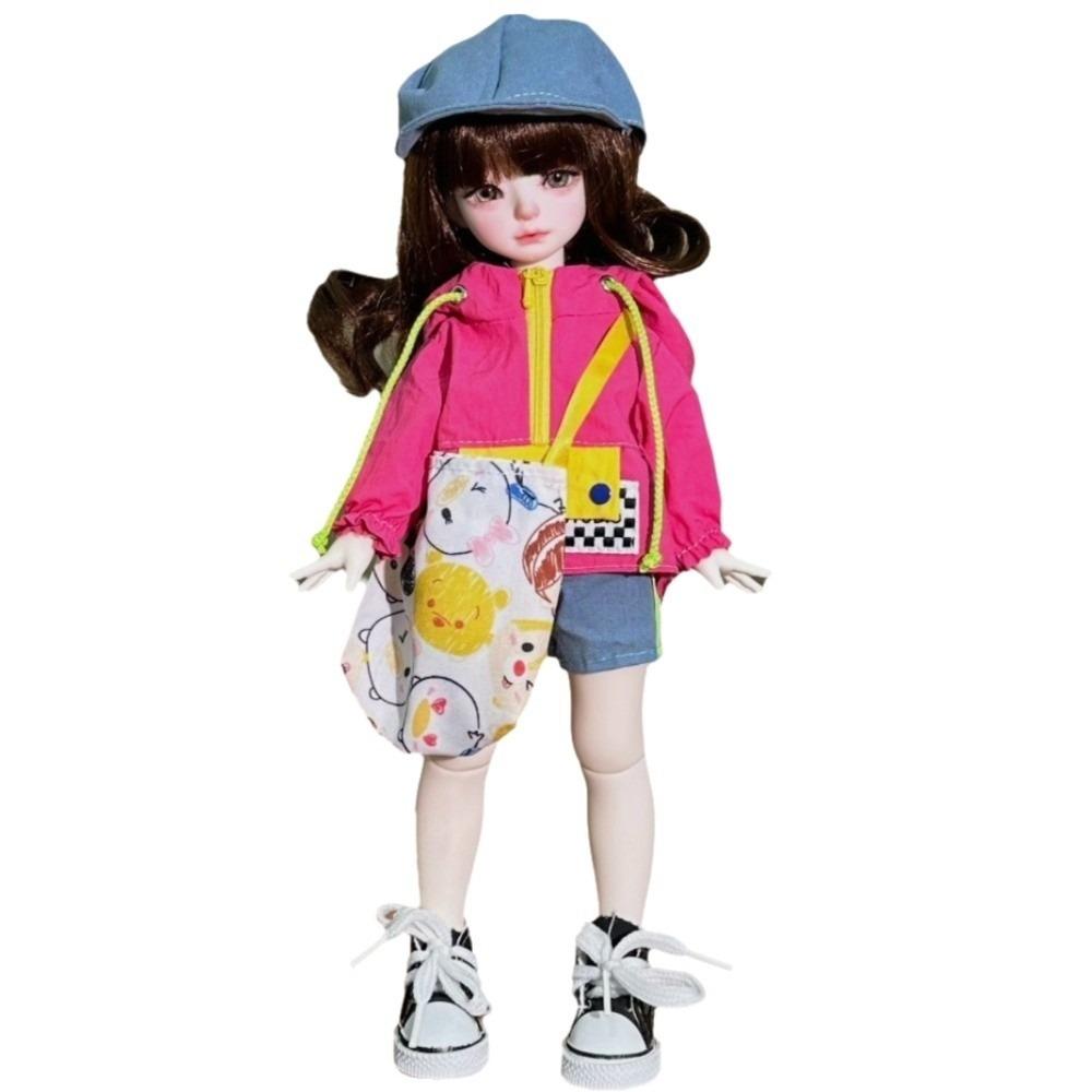 11.8 Inch BJD Doll 6 Points Joint Multi-joint Doll Cute Clothes Handmade Doll Clothes DIY Projects