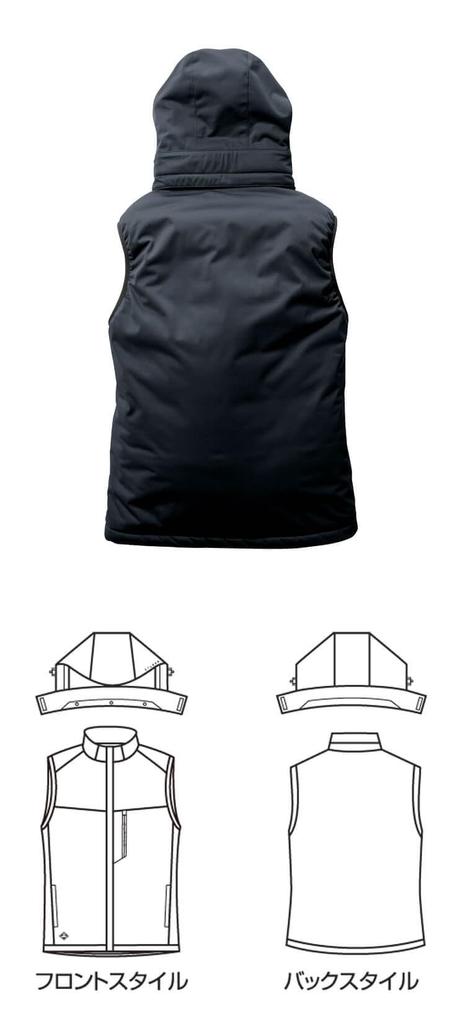 BURTLE Эластичная толстовка Жилет для холодной погоды 3264 XXL 35 Черный